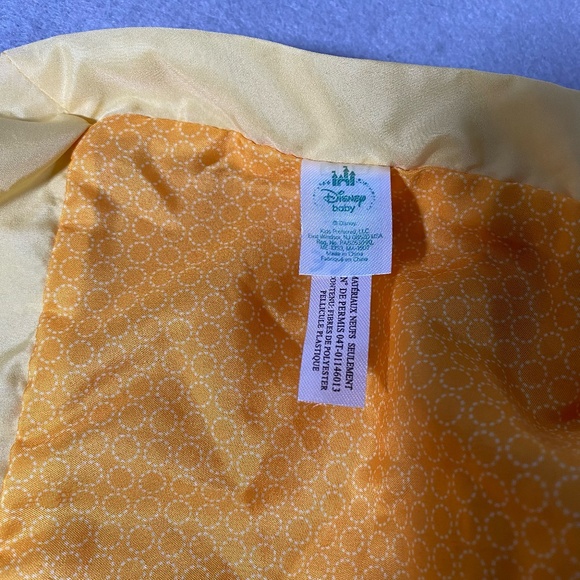 Disney Baby Mickey Mouse Stuffed Animal Red Kids Lovey Security Blanket - Picture 5 of 7